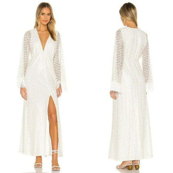 House of Harlow 1960 xREVOLVE Priya Maxi Dress - White - Picture 1 of 12